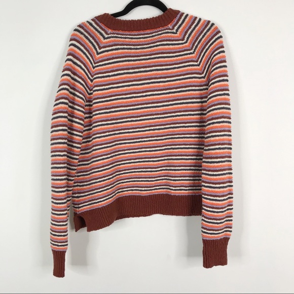 New Madewell Arden V-Neck Crop Pullover Sweater S - Picture 3 of 9